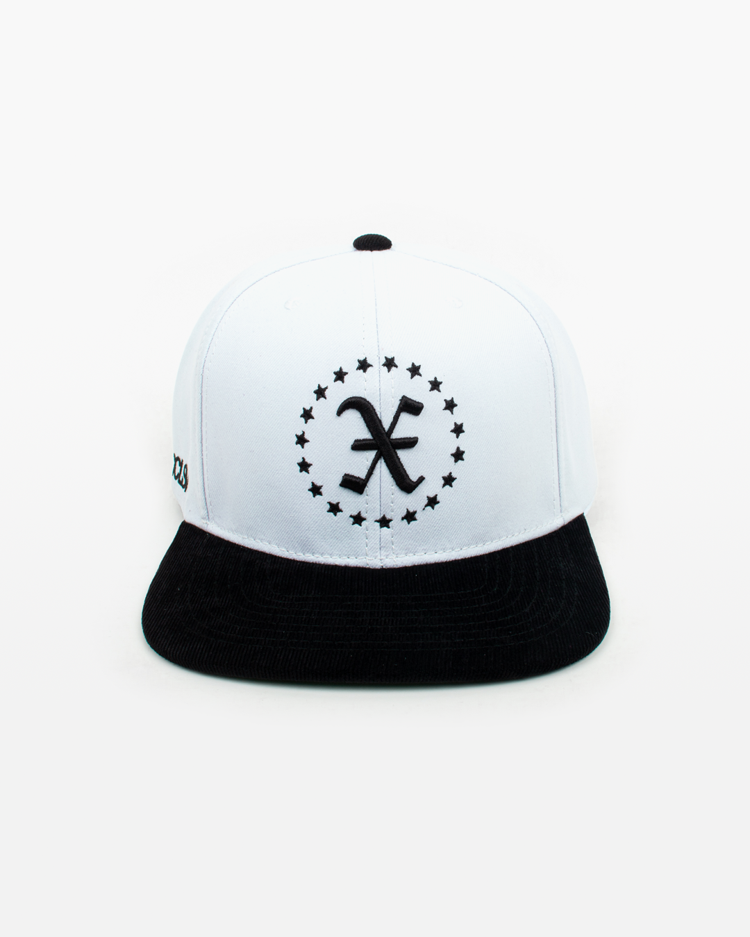 Gorra New Xclusiv Flat Rims Snapback Corduroy White - Xclusiv Clothing Company