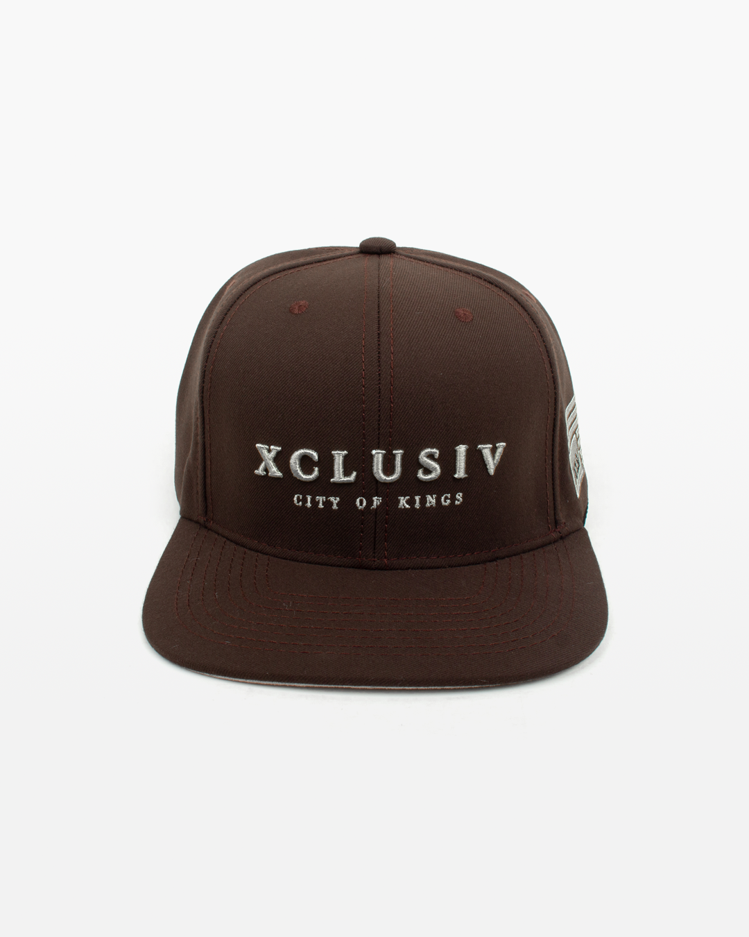 Gorra New Xclusiv Flat Rims Snapback Gamuza Brown - Xclusiv Clothing Company