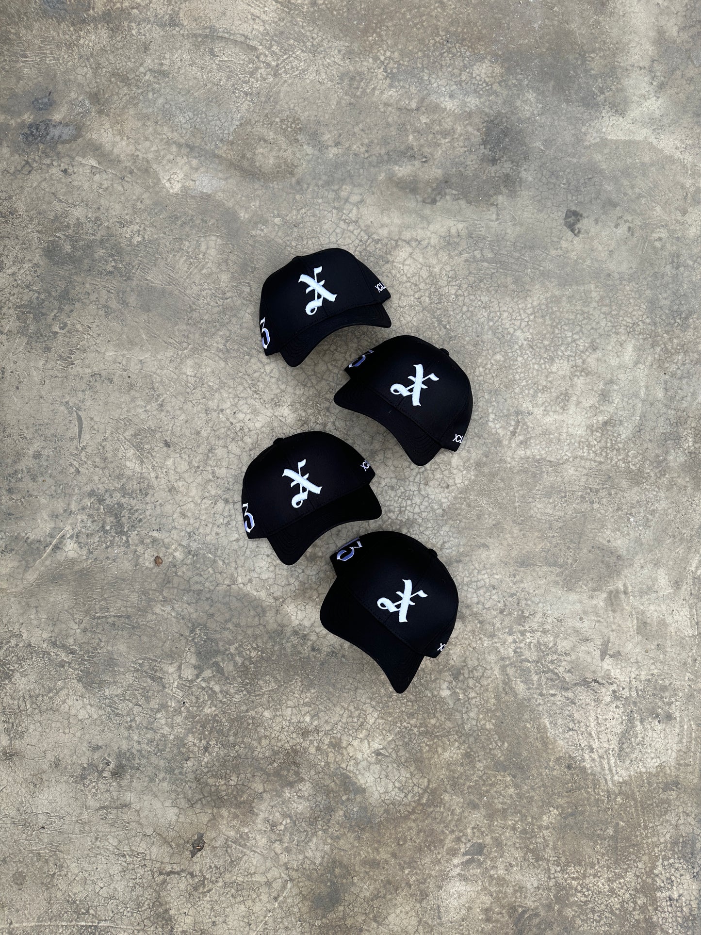 Xclusiv X13 Dad Hat Black & White - Xclusiv Clothing Company