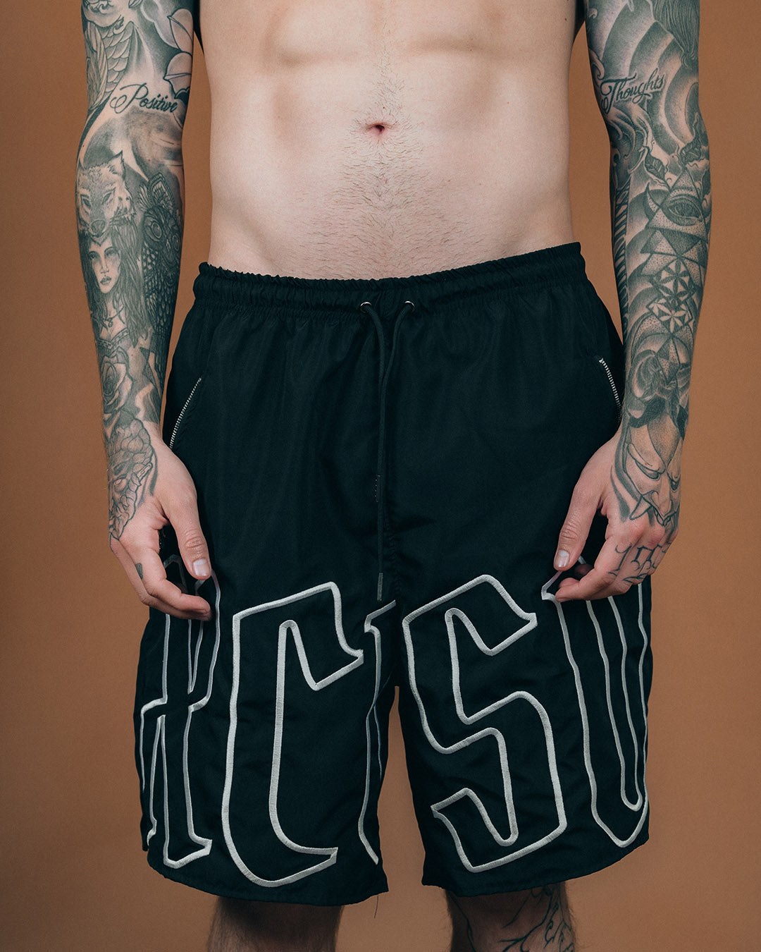 XCLUSIV XCLSV FINO SHORT BLACK - Xclusiv Clothing Company