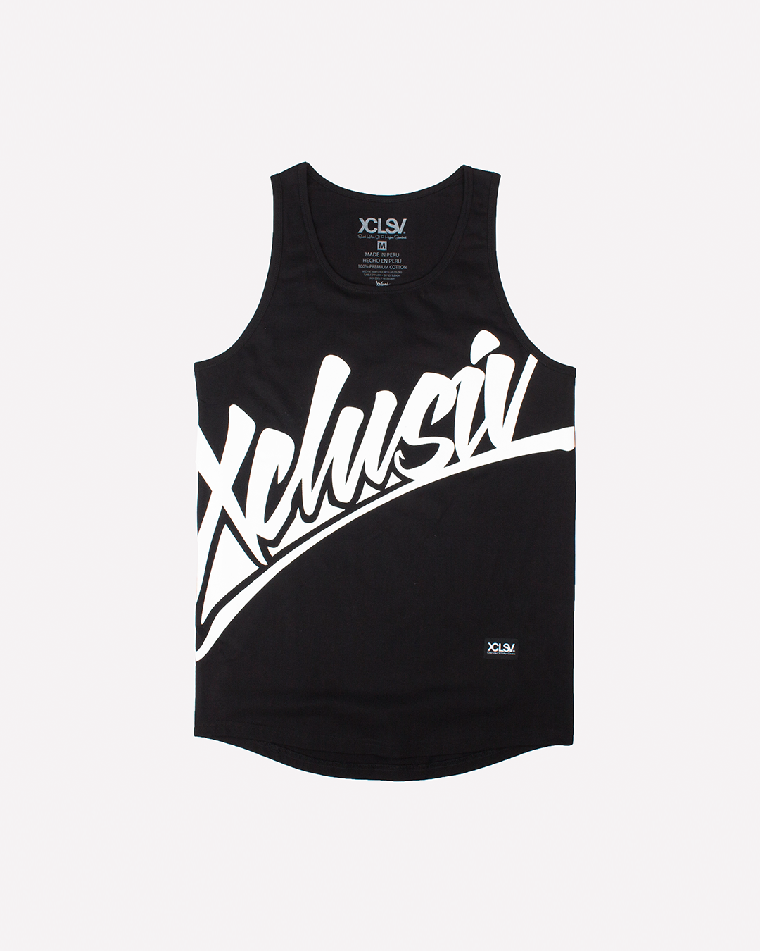 XCLUSIV SIGNATURE TANK TOP BLACK - Xclusiv Clothing Company