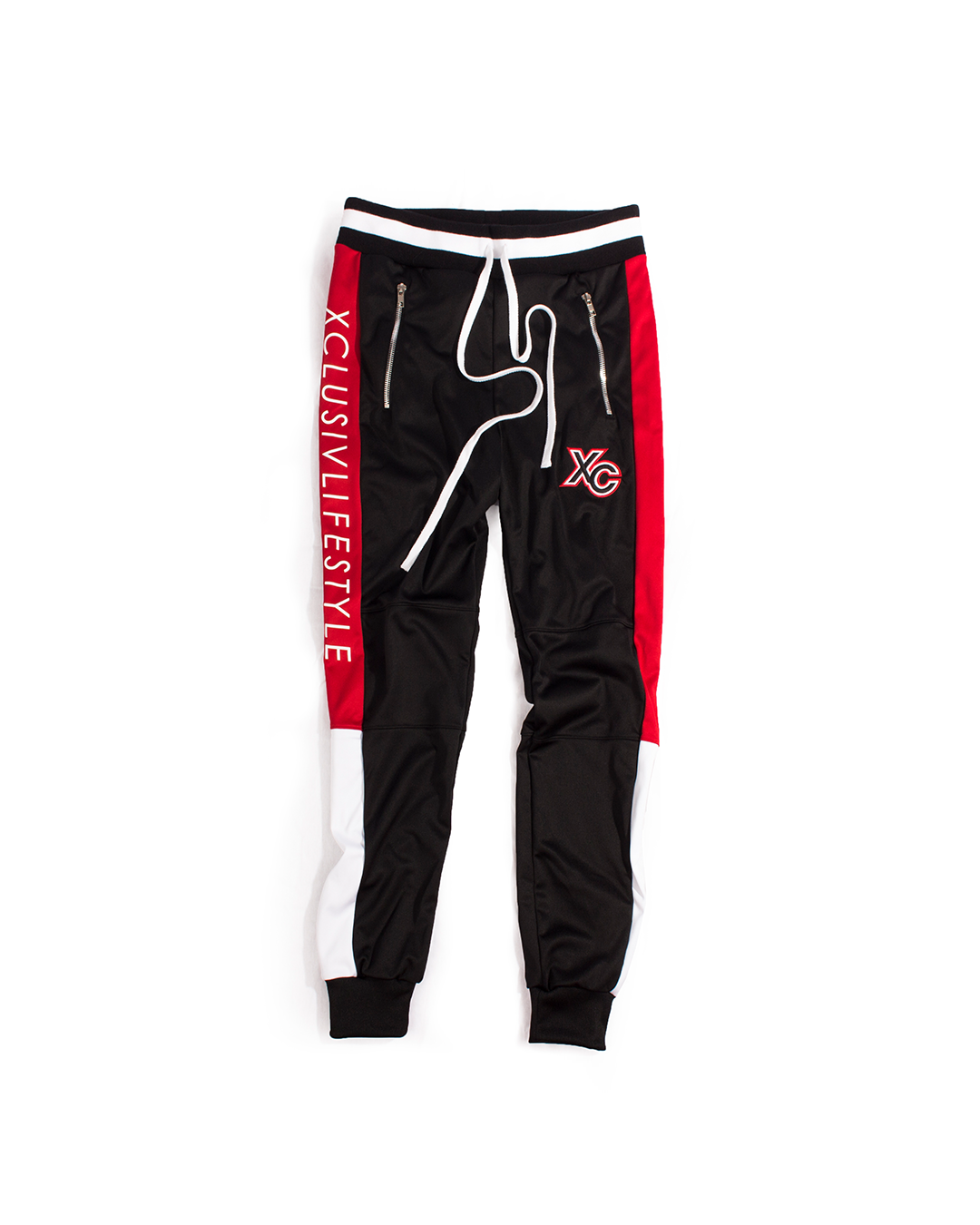 XCLUSIV BLACK TRACK PANT - Xclusiv Clothing Company