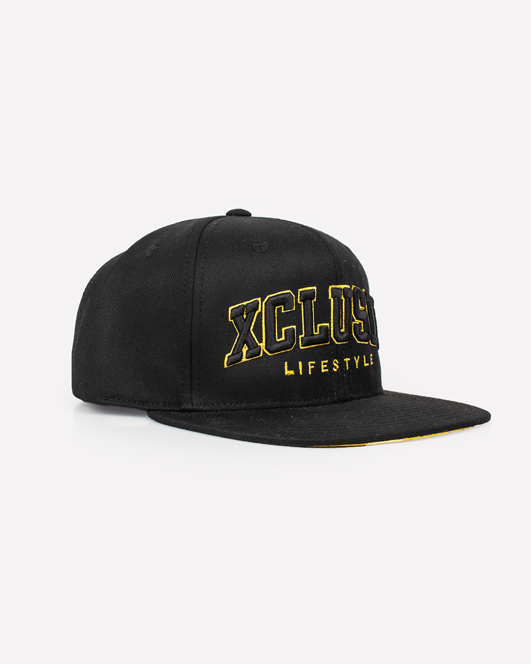 Gorra Xclusiv Black n Yellow Varsity Snapback - Xclusiv Clothing Company