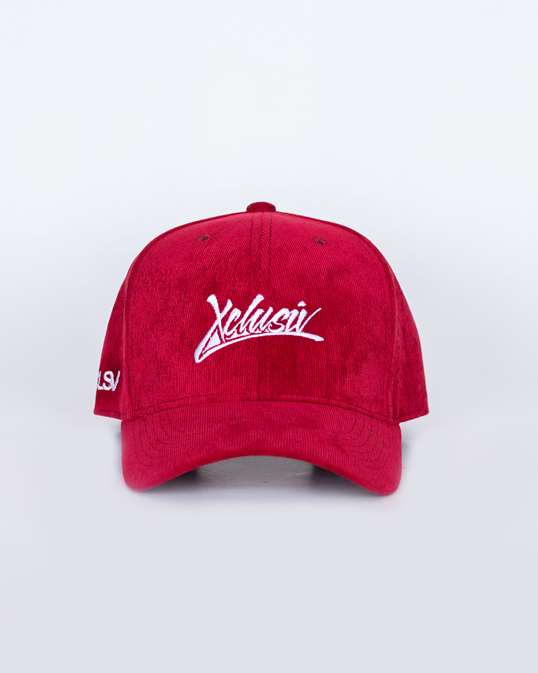 Gorra Xclusiv Signature Corduroy Baseball hat Cherry - Xclusiv Clothing Company