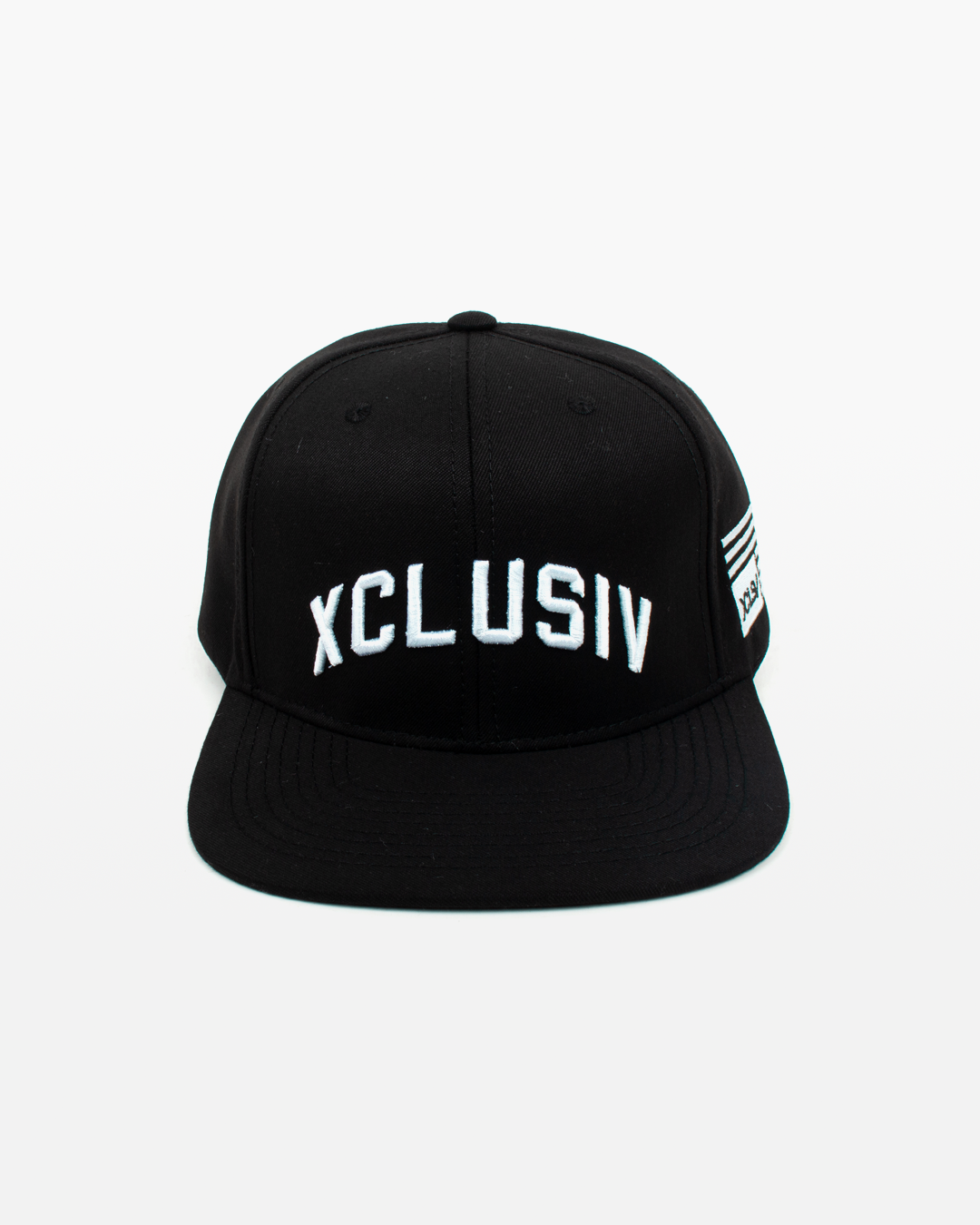 Gorra New Xclusiv Flat Rims Snapback Black - Xclusiv Clothing Company