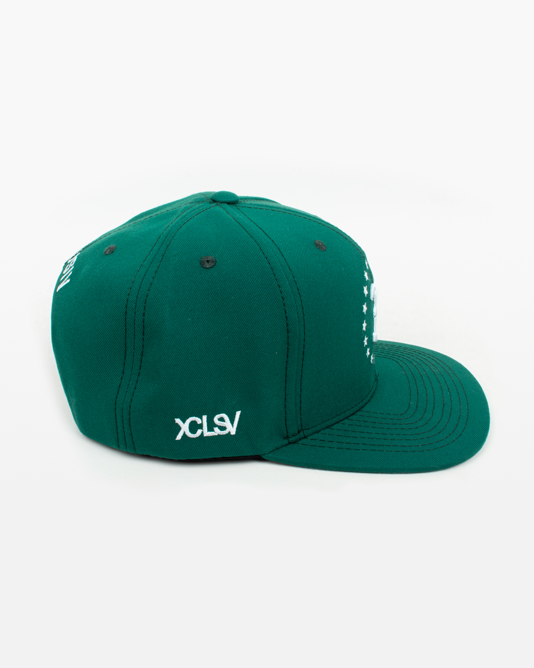 Gorra New Xclusiv Flat Rims Snapback Gamuza Green - Xclusiv Clothing Company