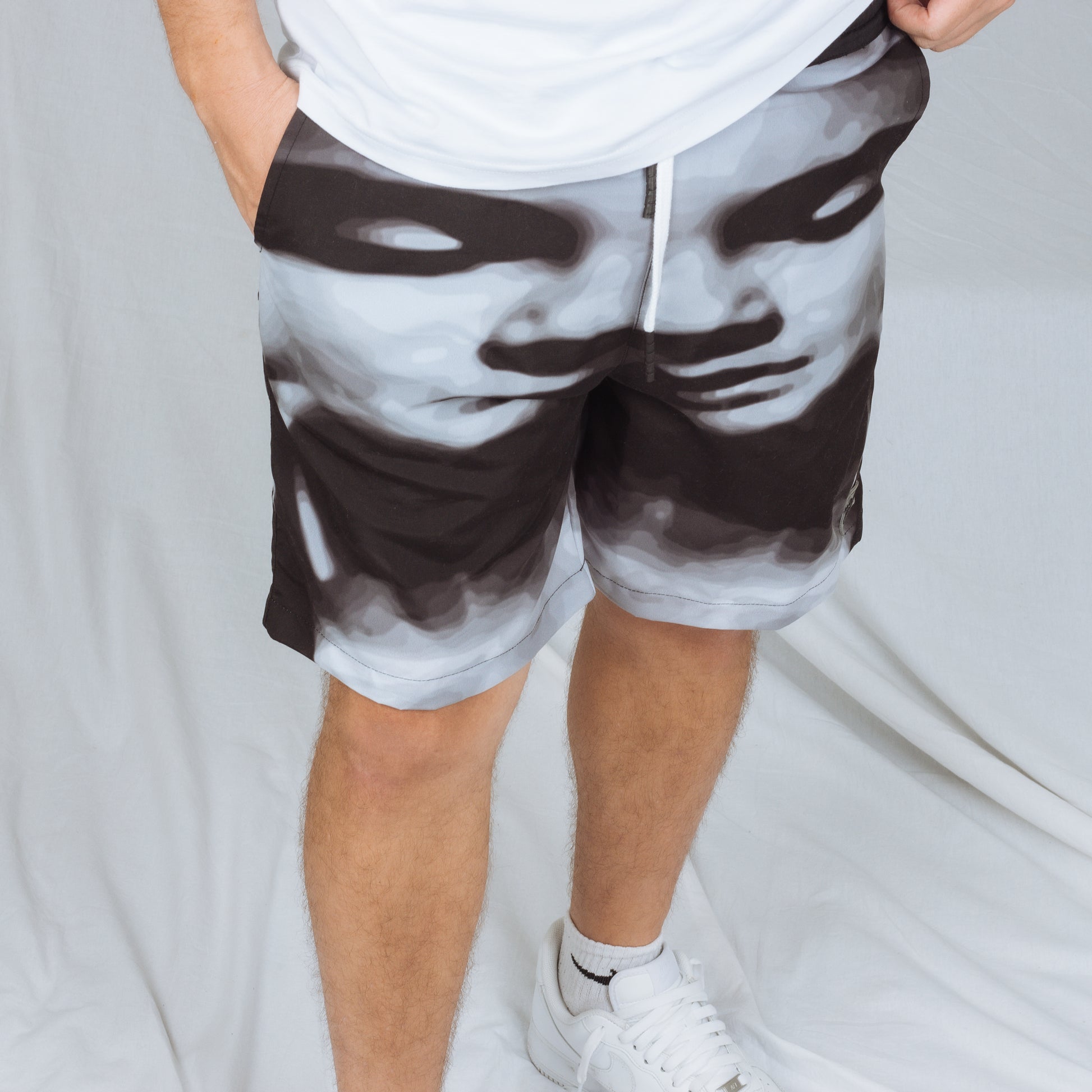 XCLUSIV FACES SWIM SHORT - Xclusiv Clothing Company