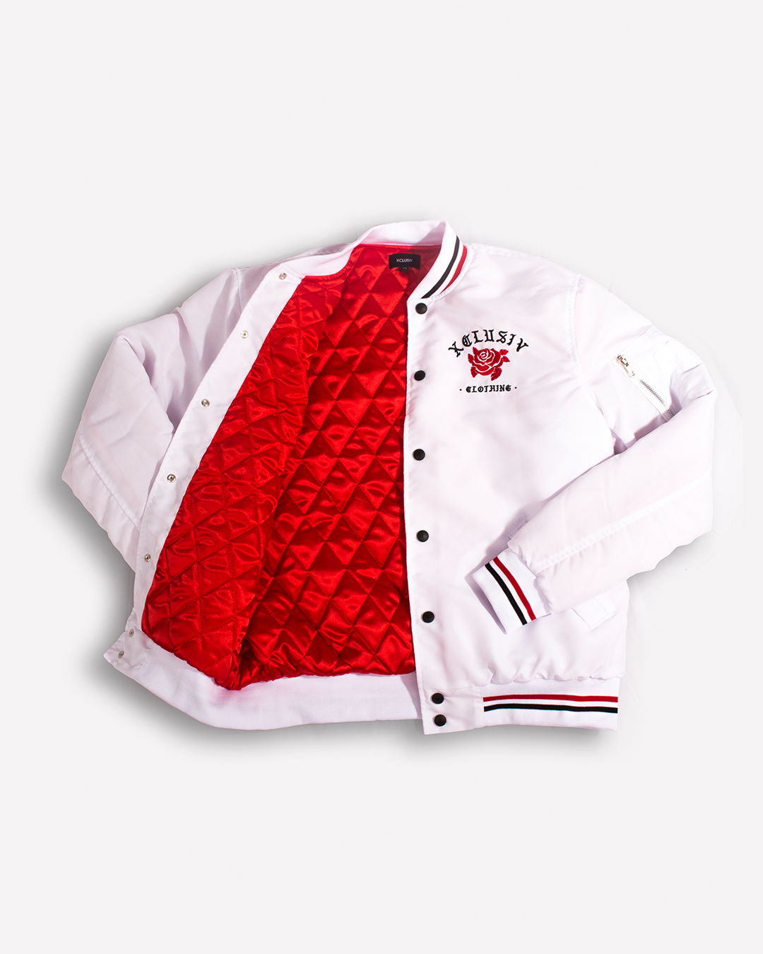 White rose jacket discount