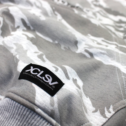 XCLUSIV GRAY TIGER CAMO SWEATSHIRT - Xclusiv Clothing Company