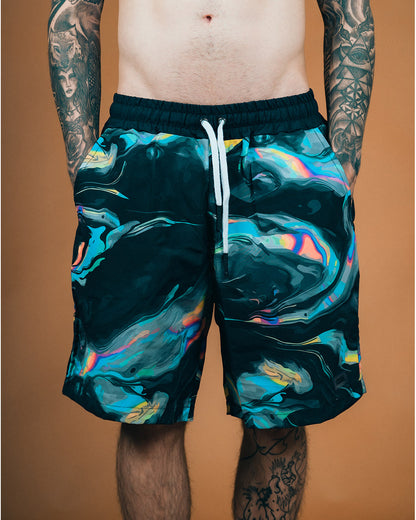 XCLUSIV WAVEFORM SWIM SHORT - Xclusiv Clothing Company