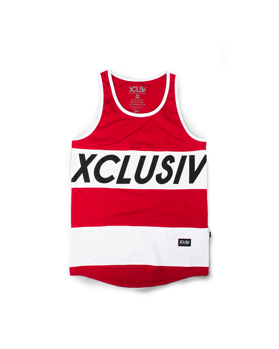XCLUSIV RED S2 TANK TOP - Xclusiv Clothing Company