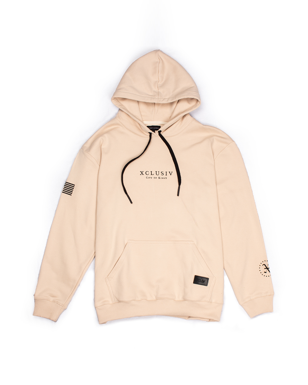 XCLUSIV CITY OF KINGS BEIGE SWEATSHIRT - Xclusiv Clothing Company