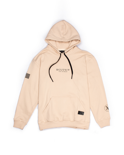 XCLUSIV CITY OF KINGS BEIGE SWEATSHIRT - Xclusiv Clothing Company