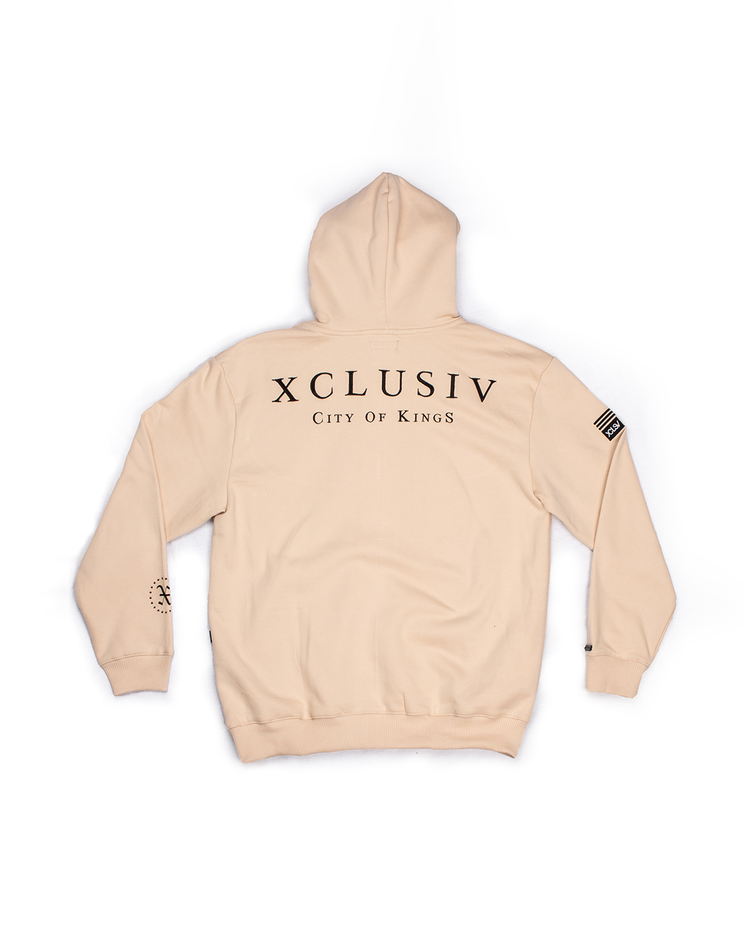 XCLUSIV CITY OF KINGS BEIGE SWEATSHIRT - Xclusiv Clothing Company