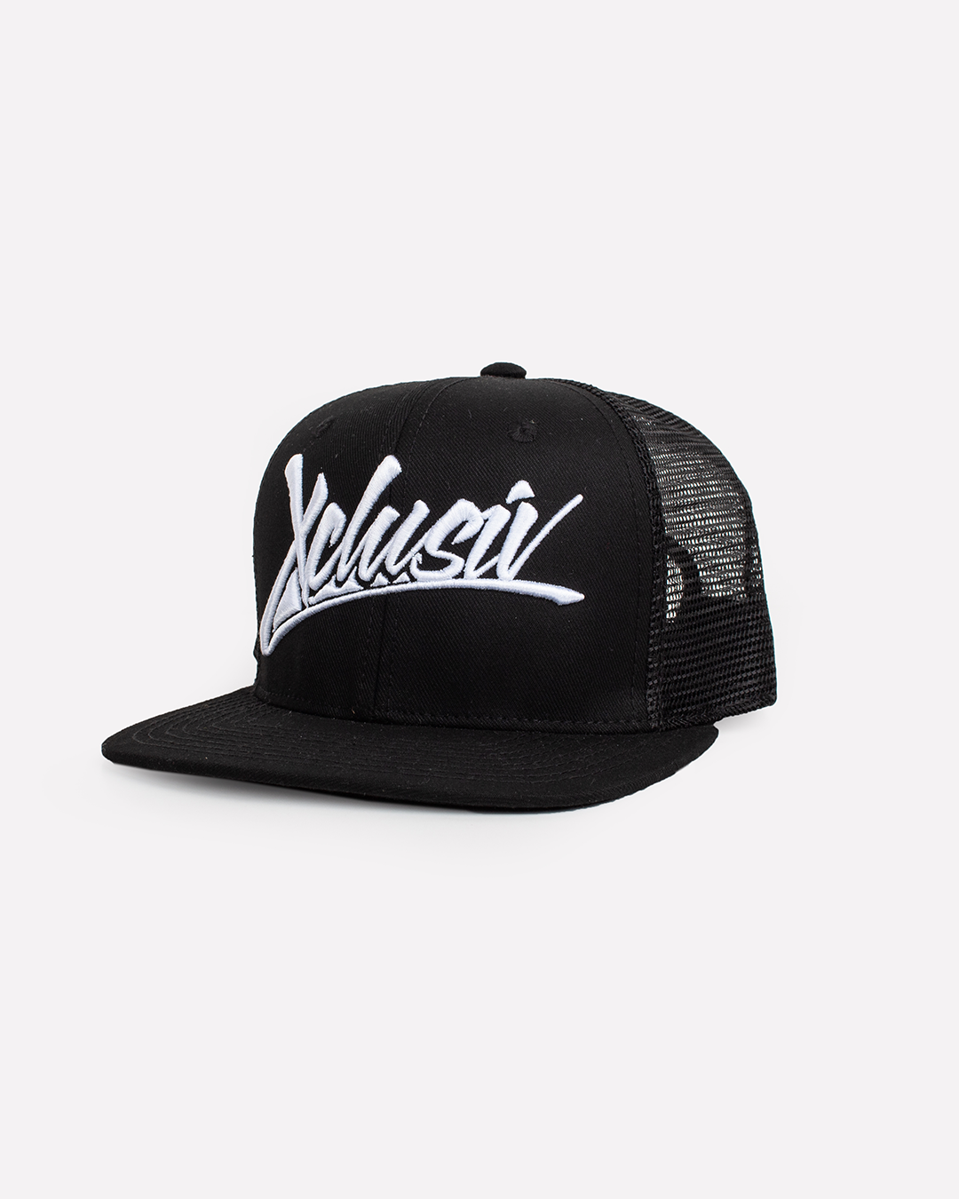 Gorra Xclusiv Signature trucker snapback hat - black - Xclusiv Clothing Company