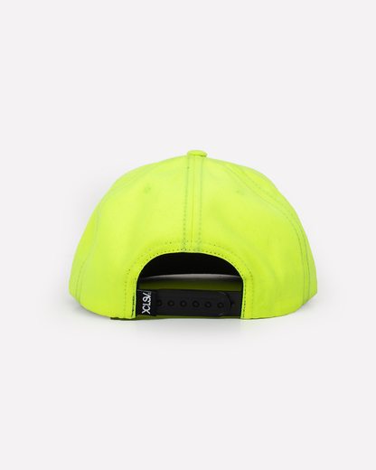 Gorra Xclusiv Neon Green Signature logo Snapback hat - Xclusiv Clothing Company